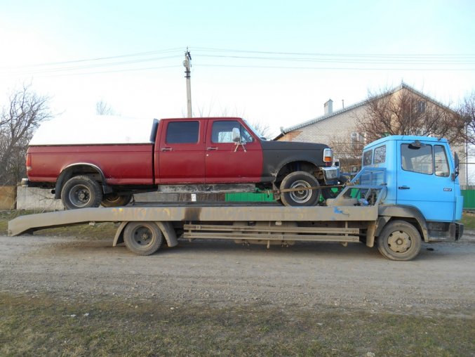 СПБ. Помогите найти эвакуатор до Москвы. F 250 / F 350 / F 450 А она нужна чтобы пылинки с